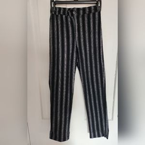 3/$25! Brandy Melville black/white striped pants OS